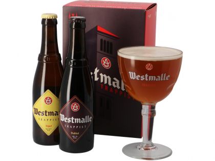 Комплект Westmalle 2x330ml + чаша