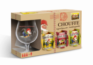 Комплект La Chouffe BOX Бира 3*330ml + 1 чаша