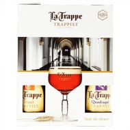 Комплект La Trappe BOX Бира 4x0.33+1 чаша