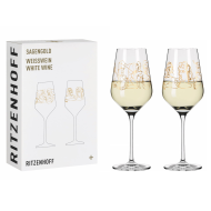 Чаши за бяло вино Ritzenhoff  К-кт 2бр Sagengold B. Neie F22 380мл