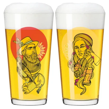 Чаши за бира Ritzenhoff FARBKNALL 002 430ml 2бр