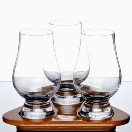 Комплект за уиски Glencairn Табла + 3 чаши